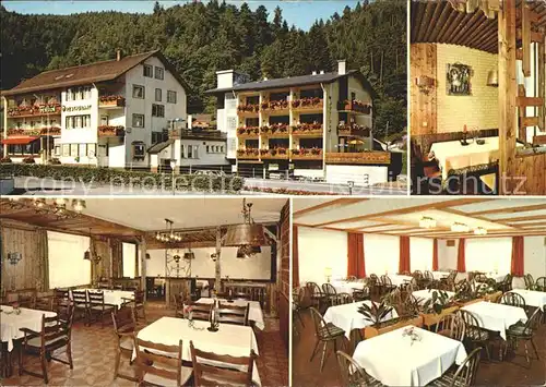 Lauterbach Schwarzwald Hotel Pension Tannenhof Kat. Lauterbach