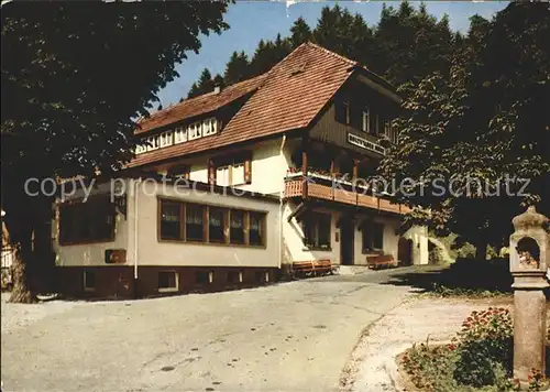Bad Rippoldsau Schwarzwald Gasthof zur Holzwaelderhoehe  Kat. Bad Rippoldsau Schapbach