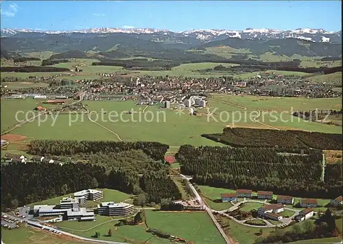 Neutrauchburg Fliegeraufnahme Argentalklinik Alpenblick Kat. Isny im Allgaeu