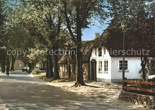 Nieblum Strassenpartie / Nieblum Insel Foehr /Nordfriesland LKR