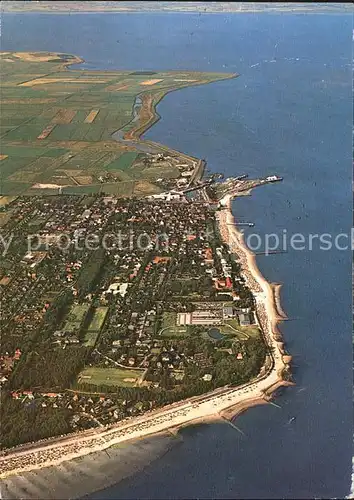 Wyk Foehr Fliegeraufnahme Sued  Oststrand Kat. Wyk auf Foehr