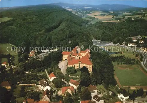 Bad Iburg Fliegeraufnahme Schloss Kat. Bad Iburg