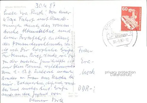 Eichstaett Oberbayern Fliegeraufnahme Kloster Weltenburg / Eichstaett /Eichstaett LKR