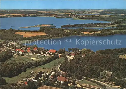 Ploen See Nieder-Kleveez Fliegeraufnahme / Ploen /Ploen LKR