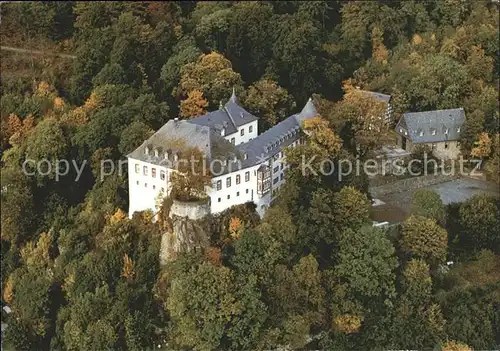 Lennestadt Jugendburg Bilstein Fliegeraufnahme Kat. Lennestadt