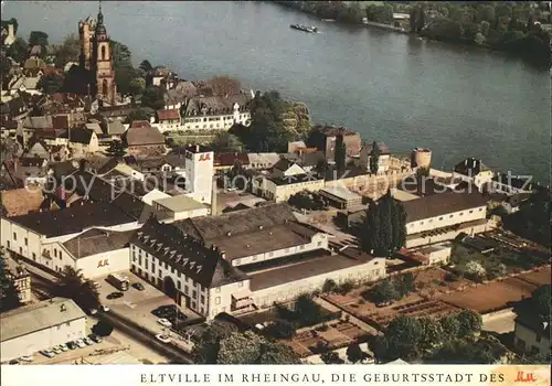 Eltville Rhein Rheingau MM Fliegeraufnahme Kat. Eltville am Rhein