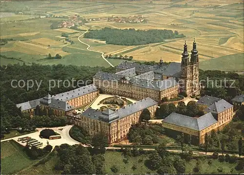 Staffelstein Fliegeraufnahme Schloss Banz Kat. Bad Staffelstein