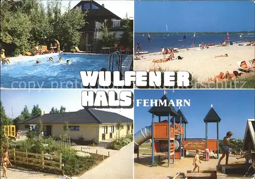 Fehmarn Wulfener Hals Spielplatz Strand Campingplatz Kat. Fehmarn