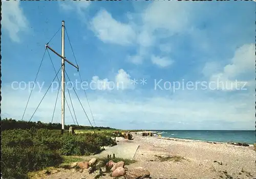 Fehmarn Niobe Denkmal Gammendorfer Strand Kat. Fehmarn