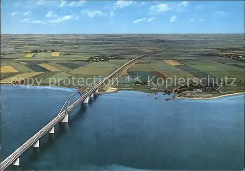 Fehmarn Fliegeraufnahme Fehmarnsundbruecke Kat. Fehmarn