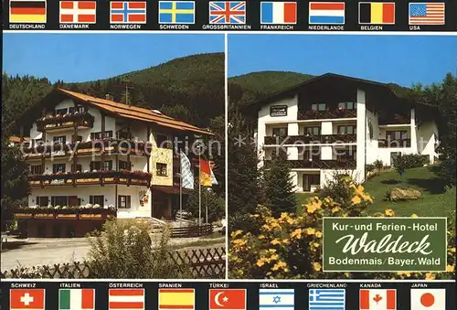 Bodenmais Kur  Ferien Hotel Waldeck Kat. Bodenmais