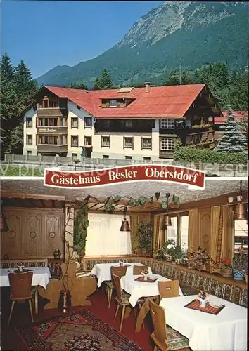 Oberstdorf Gaestehaus Besler Kat. Oberstdorf