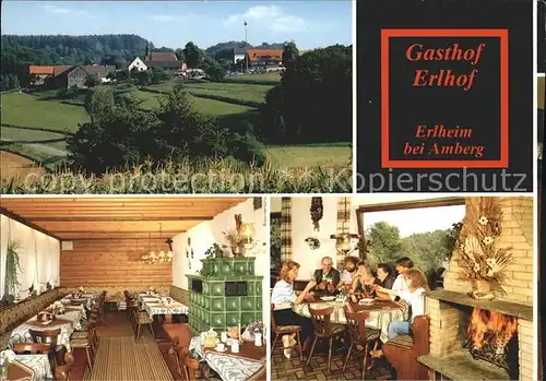 Erlheim Sulzbach Rosenberg Gasthof Erlhof Teilansicht Kat. Sulzbach Rosenberg