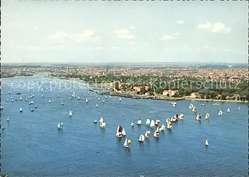 Kiel Segelregatta auf der Kieler Foerde Kat. Kiel