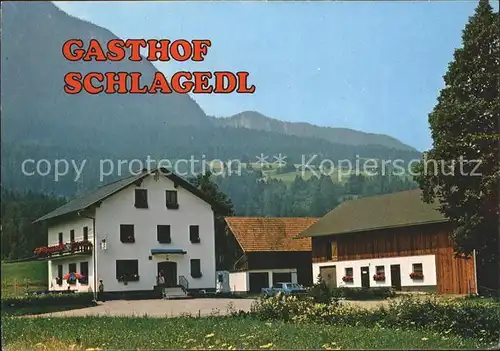 Spital Pyhrn Gasthof Pension Schlagedl Kat. Spital am Pyhrn