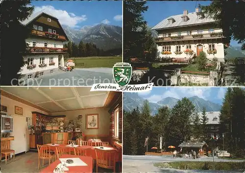 Ramsau Dachstein Steiermark Pension Heimat Teilansichten Kat. Ramsau am Dachstein