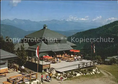 Rennweg Katschberg Gamskogelhuette Kat. Rennweg am Katschberg