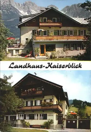 Ellmau Tirol Landhaus Kaiserblick Kat. Ellmau