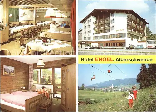 Alberschwende Hotel Engel Gastraum Zimmer Kat. Alberschwende
