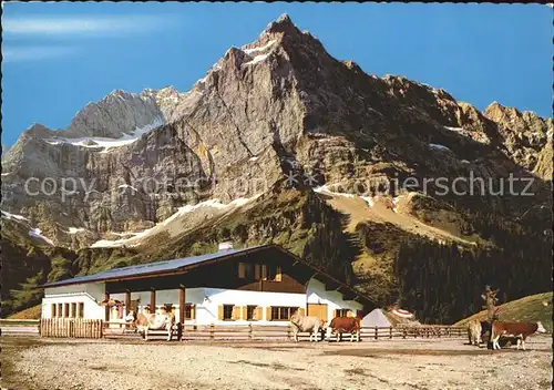 Karwendel Rasthuette Eng Alm Kat. Schwaz