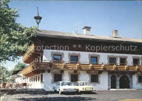 Koessen Tirol Alpengasthof Pension Peternhof Kat. Koessen