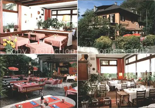 Ponte Brolla Ristorante Albergo Al Castagneto Gastraeume Kat. Tegna