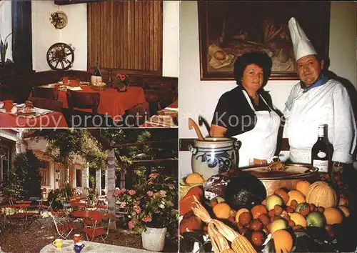 Ponte Brolla Ristorante Albergo Al Castagneto Gastraeume Wirtsleute Kat. Tegna