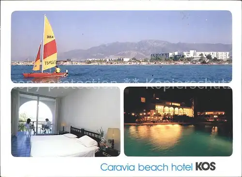 Kos Cos Caravia Beach Hotel Segelboot Kat. Kos