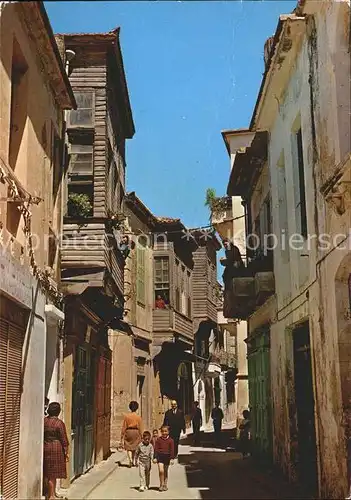 Rethymno Kreta Malerische Strasse Kat. Rethymno