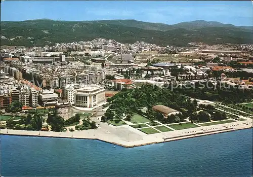 Thessaloniki Panorama Weisse Turm Fliegeraufnahme Kat. Thessaloniki