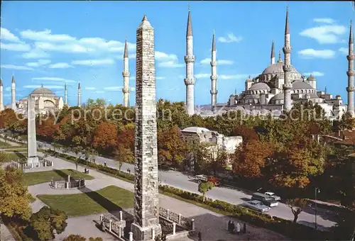 Istanbul Constantinopel Hippodrom und Blaue Moschee / Istanbul /