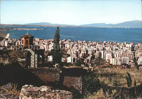 Thessaloniki Panorama v. Kloster Wlatades Kat. Thessaloniki