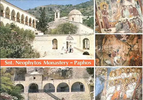 Paphos Snt. Neophytos Monastery Kat. Paphos Cyprus