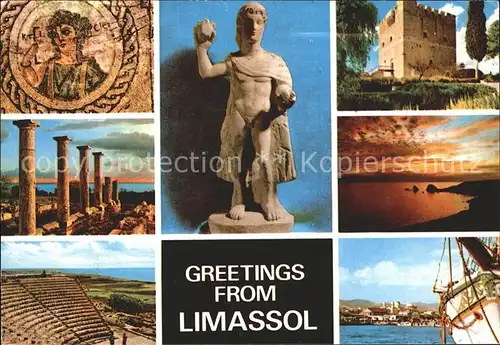 Limassol Castle Ruine Schiff Kat. Limassol