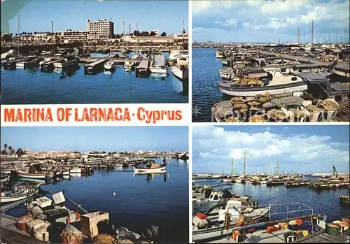 Larnaca Marina Hafen Segelboote  Kat. Larnaca Cyprus