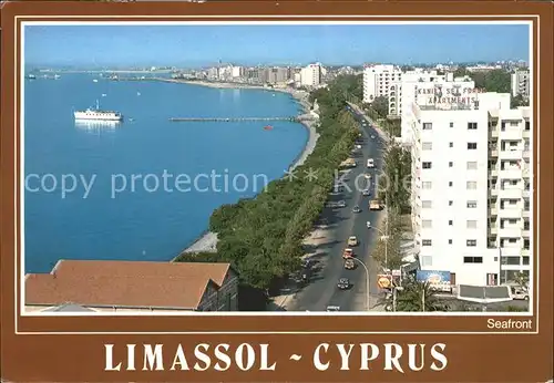 Limassol Seafront Dampfer Kat. Limassol