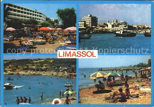 Limassol Strandleben Boot Kat. Limassol