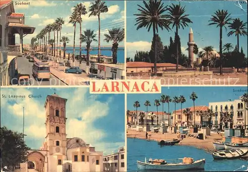 Larnaca Seafront St. Lazarous Church Tekke Kat. Larnaca Cyprus
