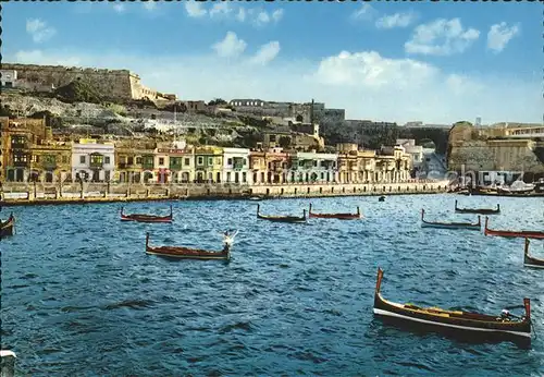 Valletta Anchor place Dghajsas Kalkara Creek Kat. Valletta