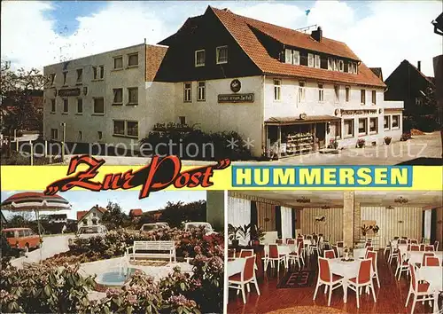 Hummersen Hotel Pension Zur Post  Kat. Luegde