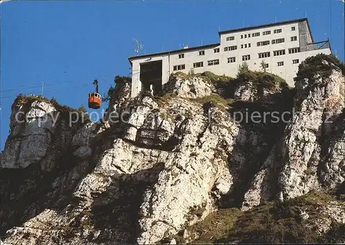 Bad Reichenhall Berghotel Predigtstuhl Predightstuhlbahn  Kat. Bad Reichenhall