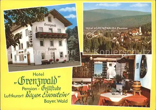 Bayerisch Eisenstein Hotel Grenzwald  Kat. Bayerisch Eisenstein