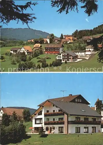 Baiersbronn Schwarzwald Klosterreichenbach Hotel Heselbacher Hof Gaestehaus Kat. Baiersbronn