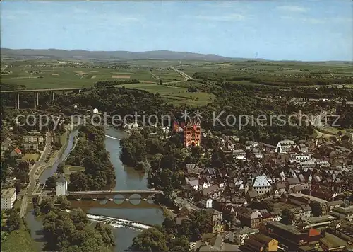 Limburg Lahn Fliegeraufnahme Kat. Limburg a.d. Lahn