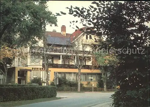 Koenigsfeld Schwarzwald Haus Doniswald  Kat. Koenigsfeld im Schwarzwald