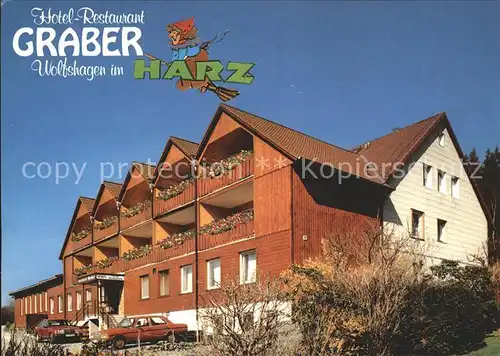 Wolfshagen Harz Hotel Restaurant Graber  Kat. Langelsheim