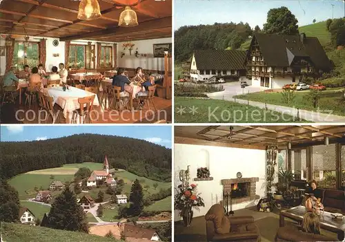 St Roman Gasthof Pension zum Adler  Kat. Wolfach