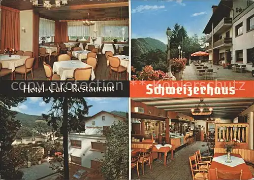 Bad Ems Hotel Restaurant Schweizer Haus  Kat. Bad Ems