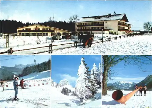 Bernau Chiemsee Ferien Hotel Farbinger Hof  Kat. Bernau a.Chiemsee