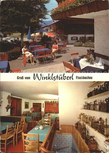 Fischbachau Cafe Pension Winklstueberl  Kat. Fischbachau